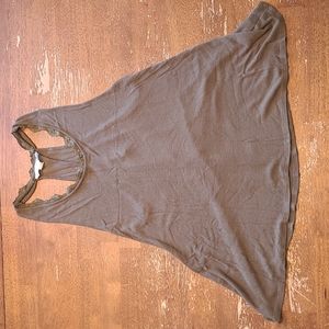 🎉 3/$25 Olive Green Flowy Tank